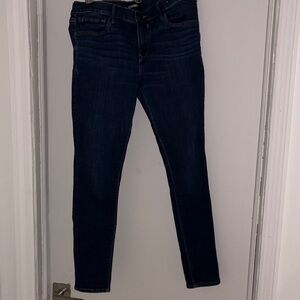 Express Dark Blue Skinny Jeans